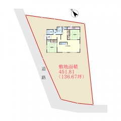 館山市亀ケ原の物件詳細｜田園風景に癒される郊外の立地【房総不動産ネットワーク】【間取り図8】