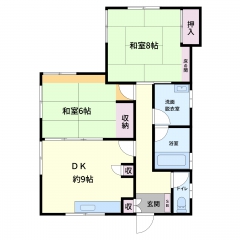 南房総市千倉町瀬戸の物件詳細｜閑静な環境に建つ小さめの平家【房総不動産ネットワーク】【間取り図7】