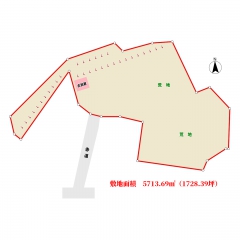 館山市江田の物件詳細｜迫力ある銅板葺古民家付広大地
【房総不動産ネットワーク】【間取り図10】