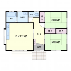 館山市正木の物件詳細｜１４７０坪の山に囲まれたプライベート空間ポツンと静かな山暮し【房総不動産ネットワーク】【間取り図9】