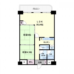 南房総市白浜町乙浜の物件詳細｜心を奪われる海のロケーション　管理の行き届いたマンションです【房総不動産ネットワーク】【間取り図10】